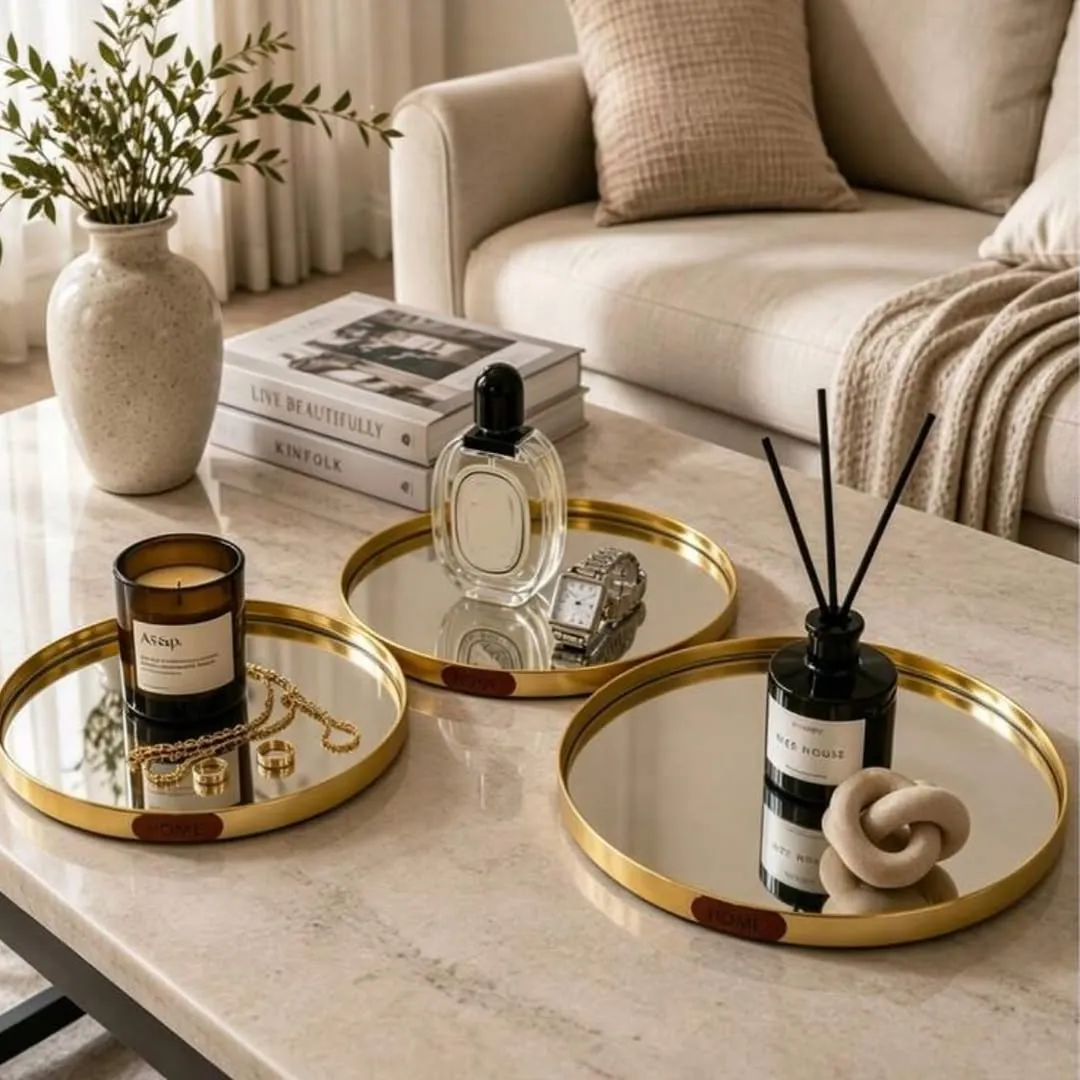 Mirrored Decorative Tray