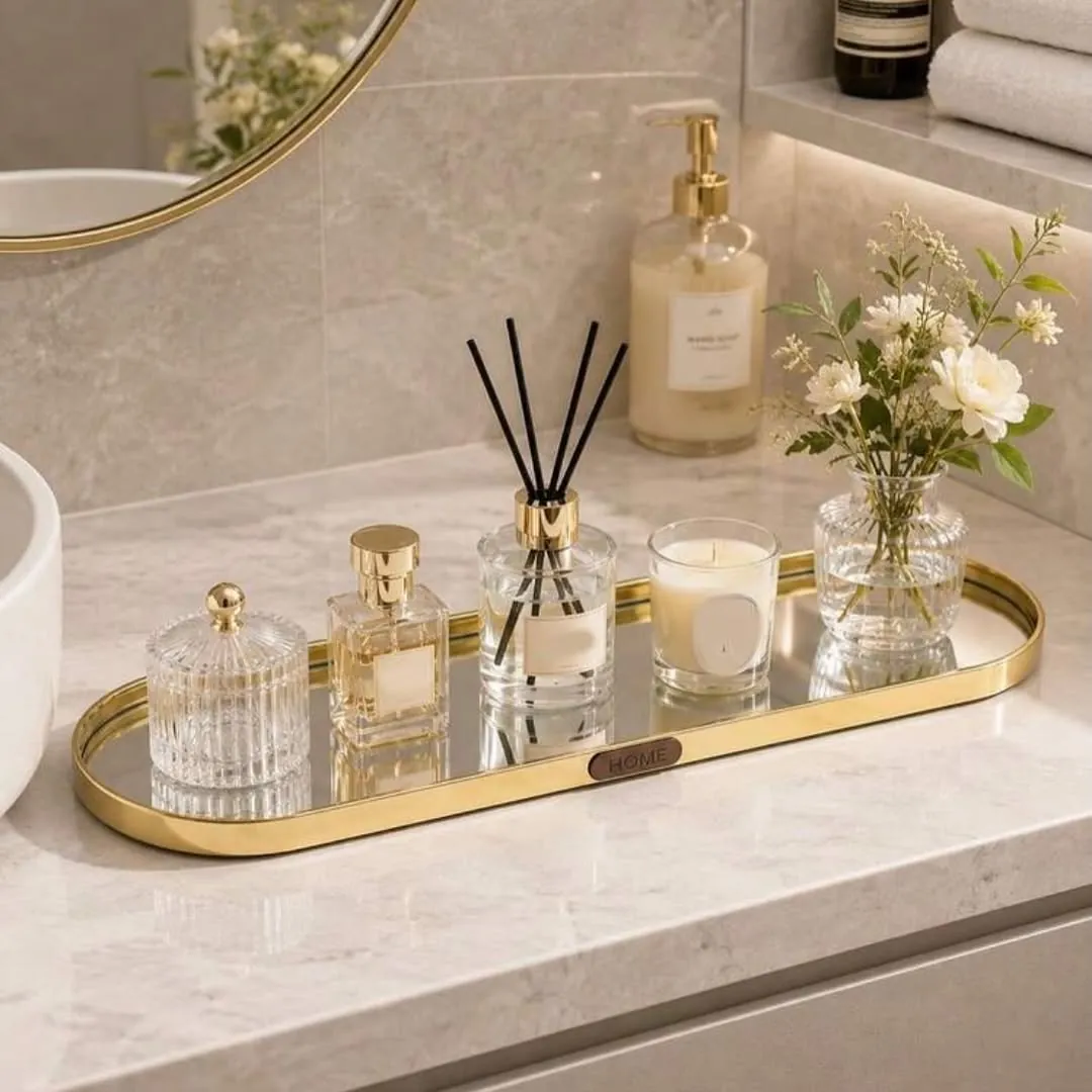 Mirrored Decorative Tray