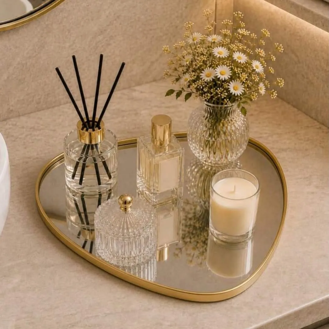 Mirrored Decorative Tray