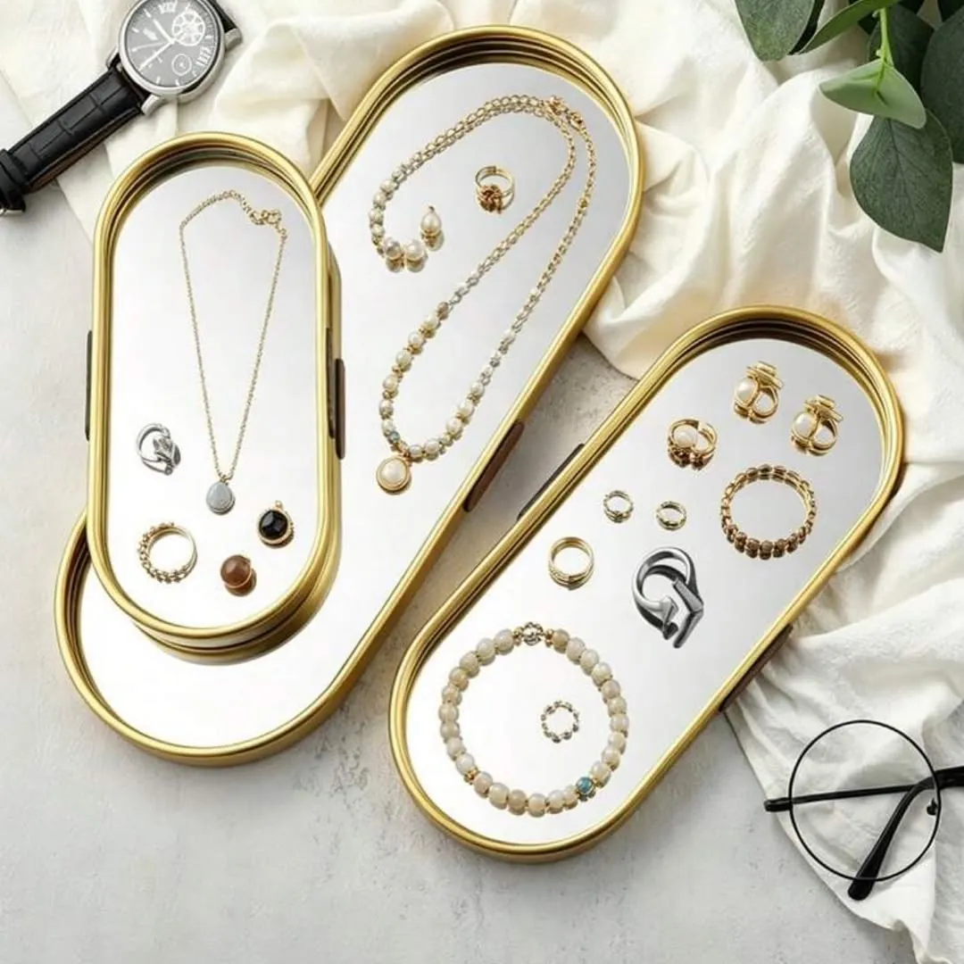 Mirrored Decorative Tray