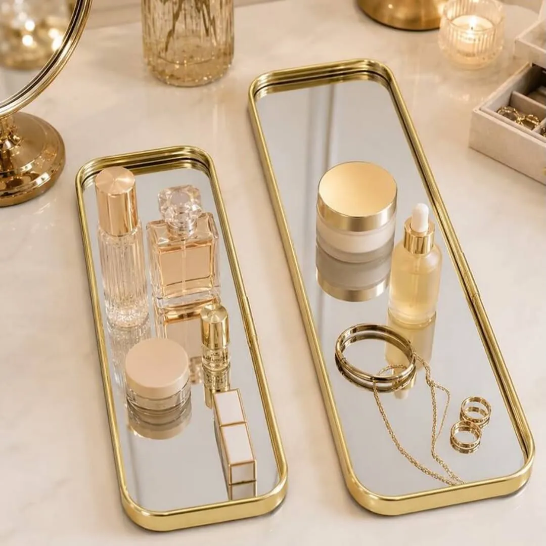 Mirrored Decorative Tray