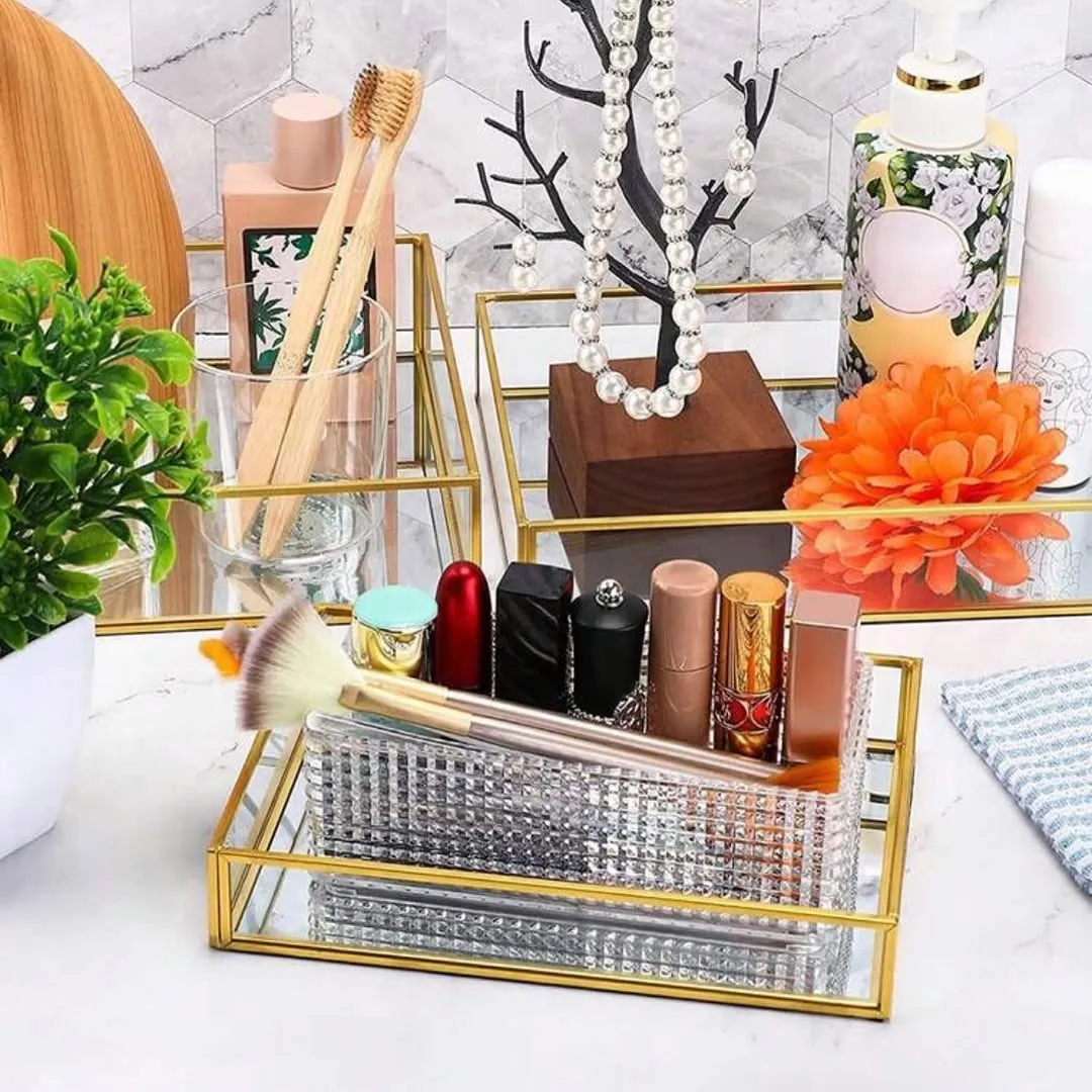 Mirrored Decorative Tray