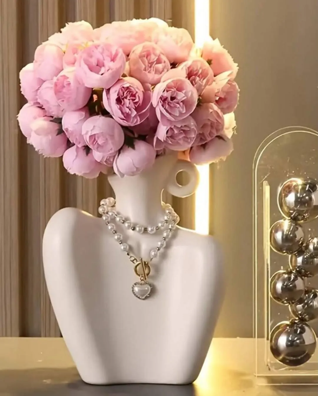 Body-Shaped Decorative Vase