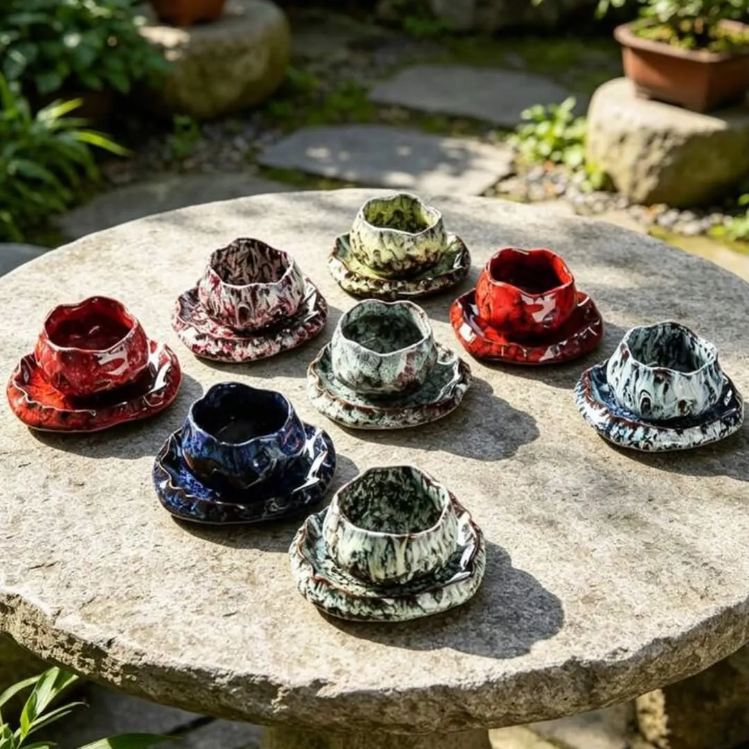 Camel Shaped Coffee Cup Set