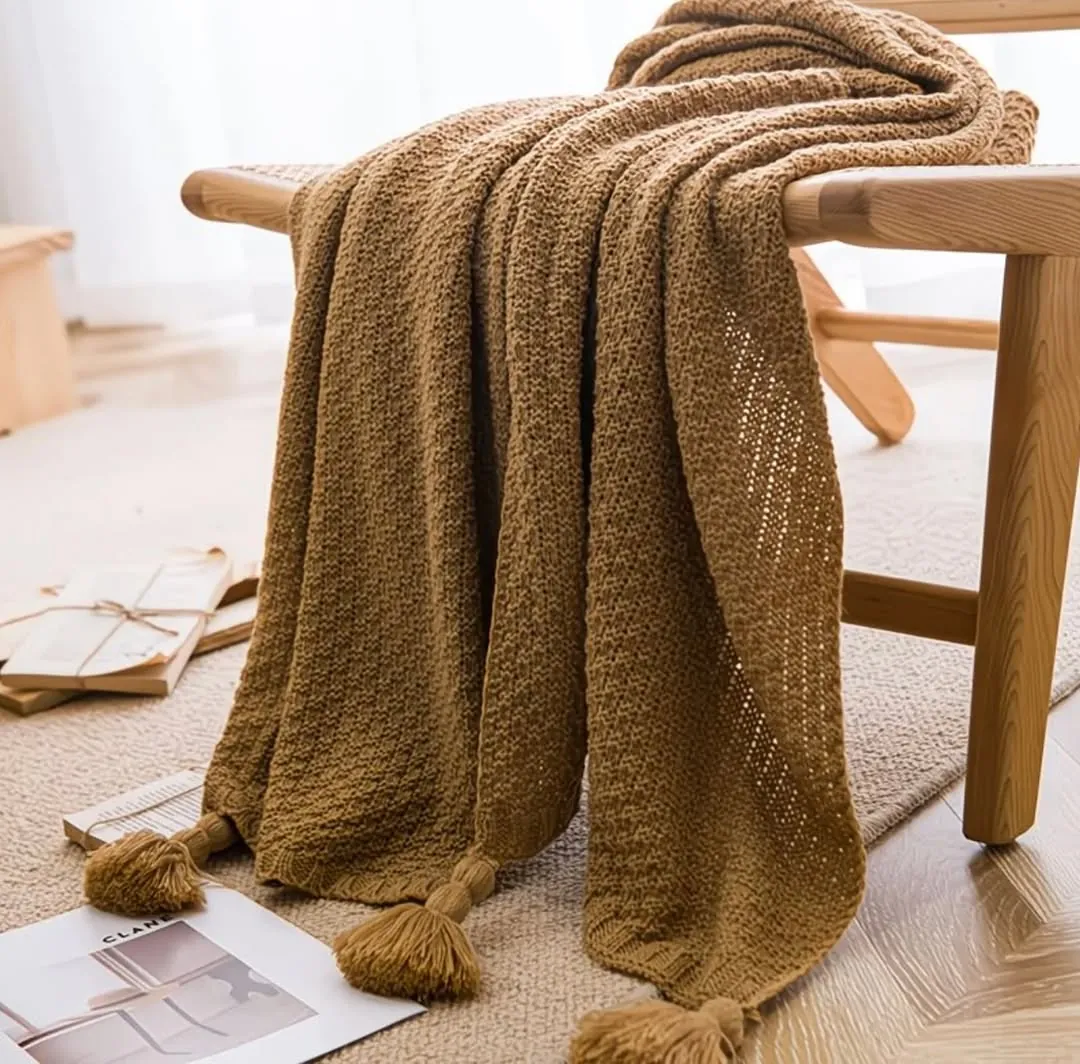 Textured Home Throw Blanket