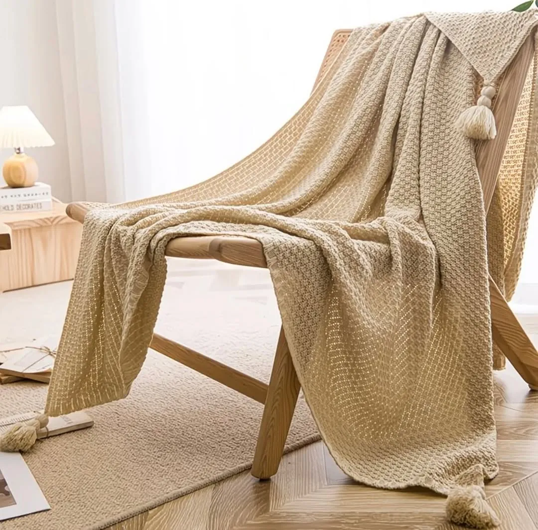 Textured Home Throw Blanket