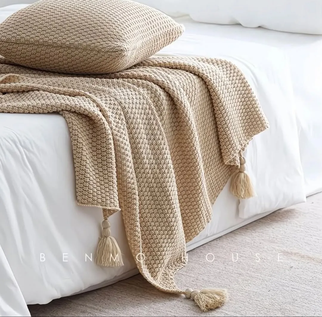 Textured Home Throw Blanket