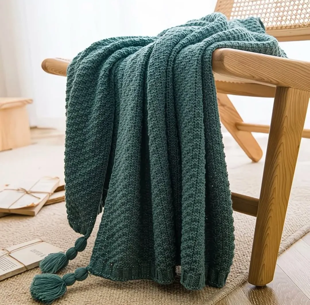 Textured Home Throw Blanket