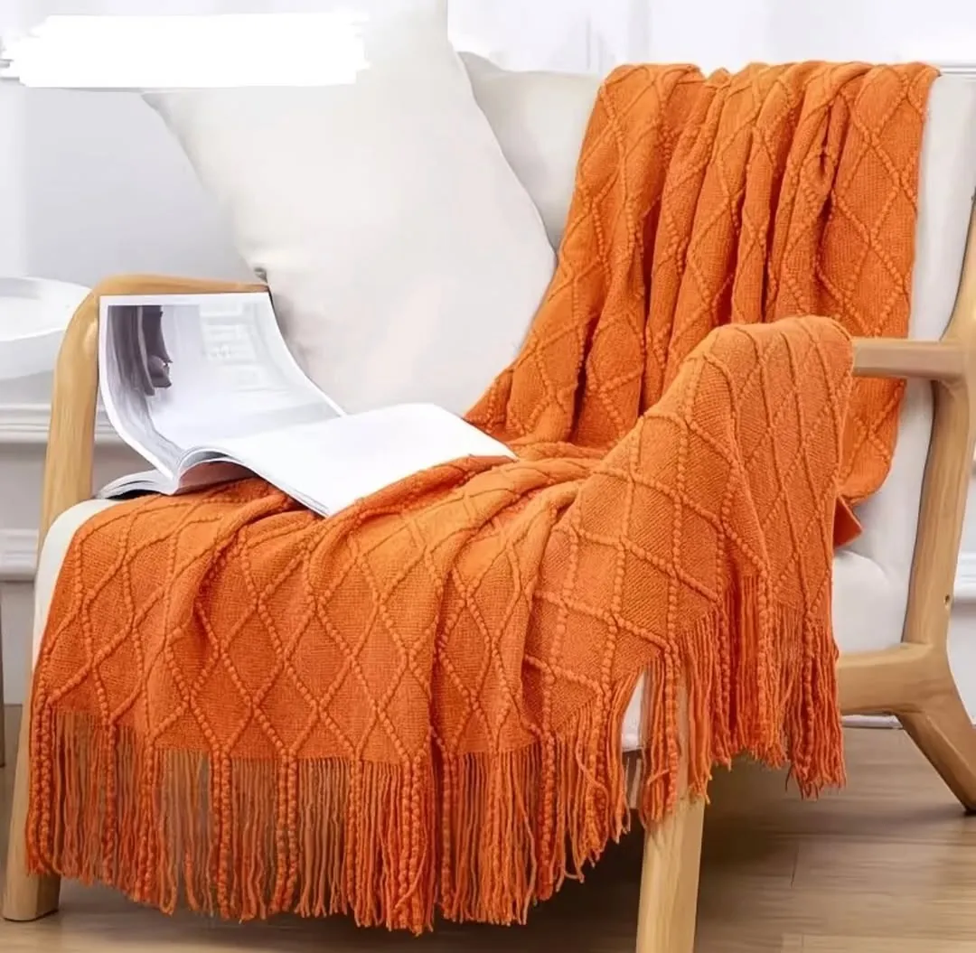 Decorative Bed Throw Blanket