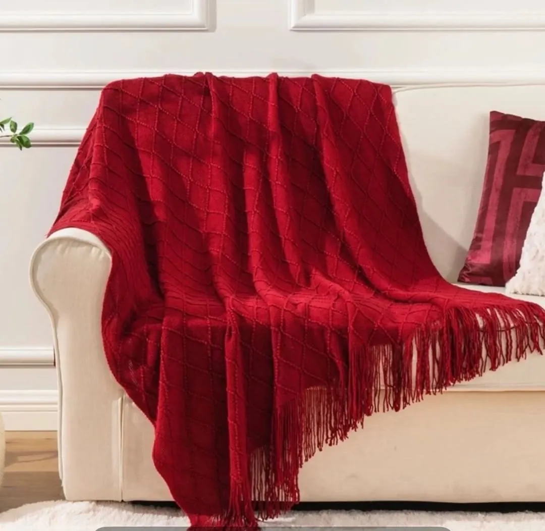 Decorative Bed Throw Blanket