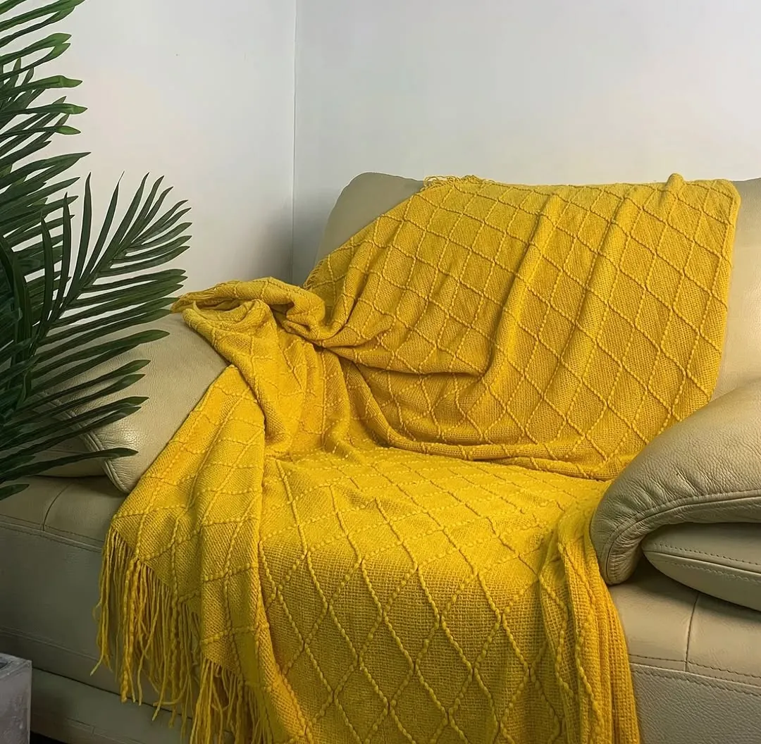 Decorative Bed Throw Blanket
