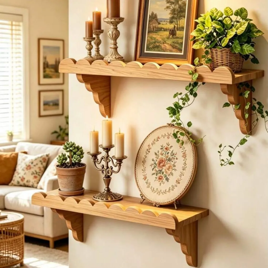 Dripping Design Wall Shelf