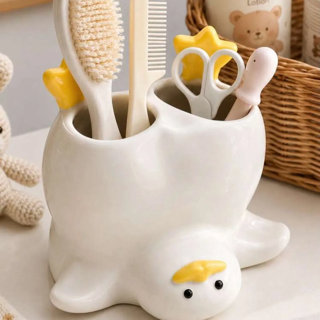 Bunny Toothbrush Holder