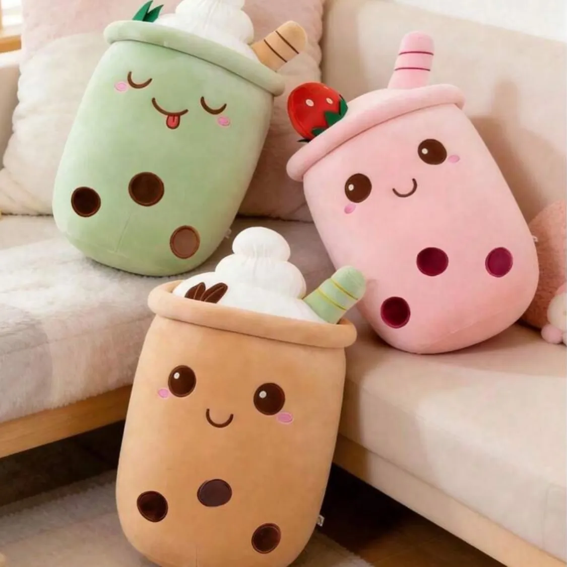 Decorative Plush Pillows (Cloud, Star, Moon)