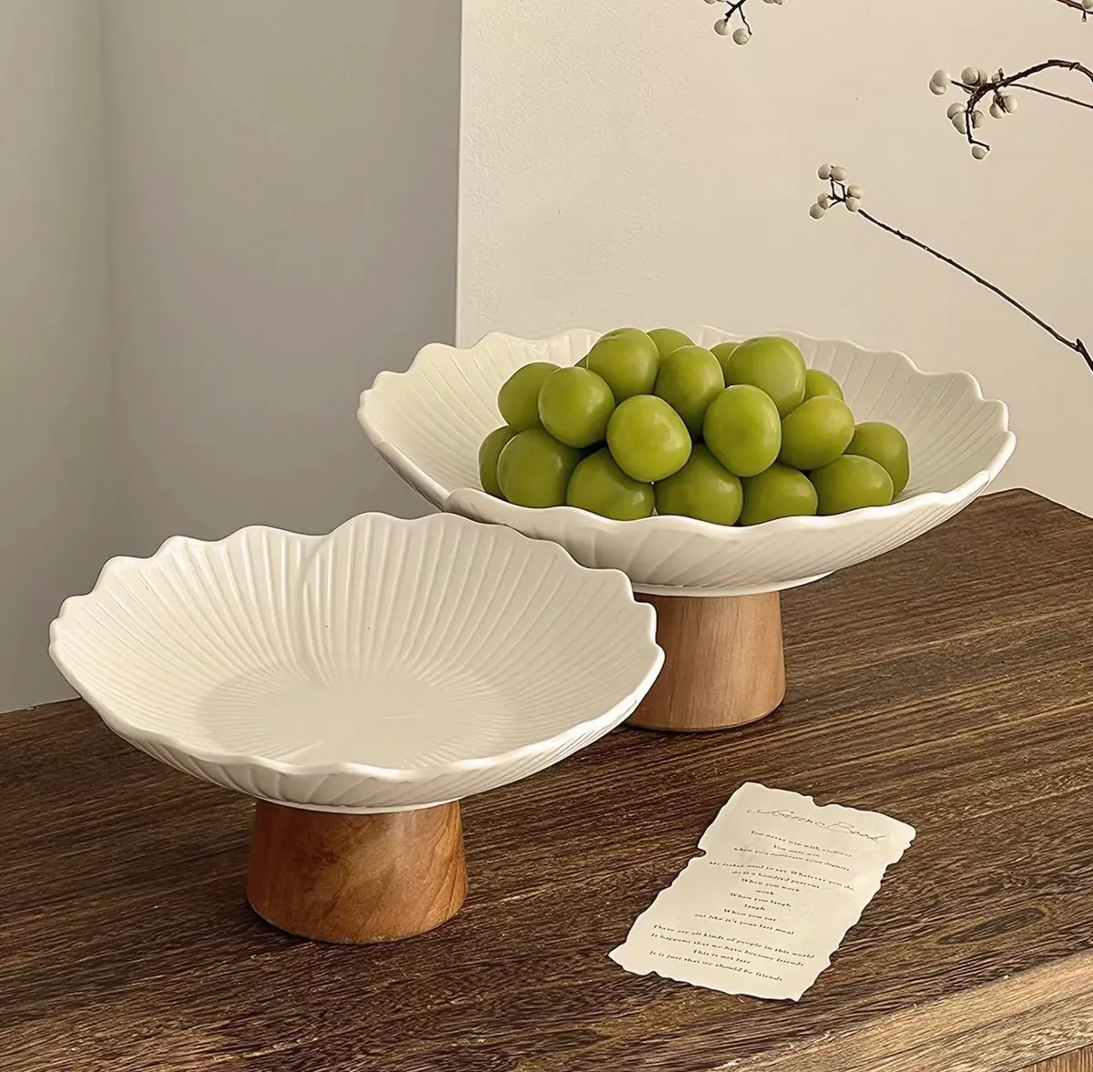 Decorative Golden Fruit Ornament