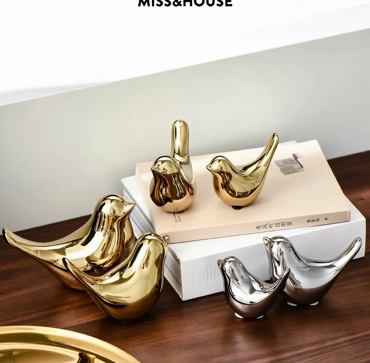 Decorative Golden Fruit Ornament