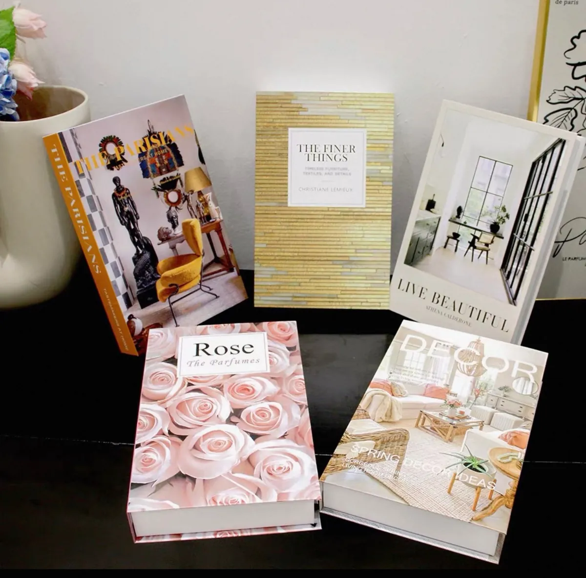 Home Decor Books Set