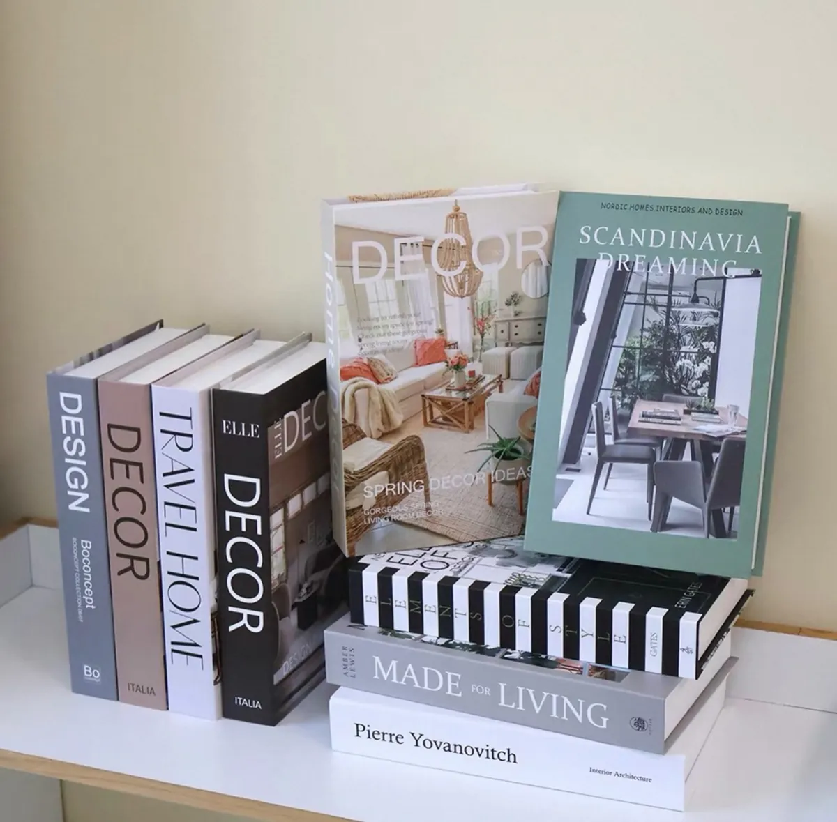 Home Decor Books Set