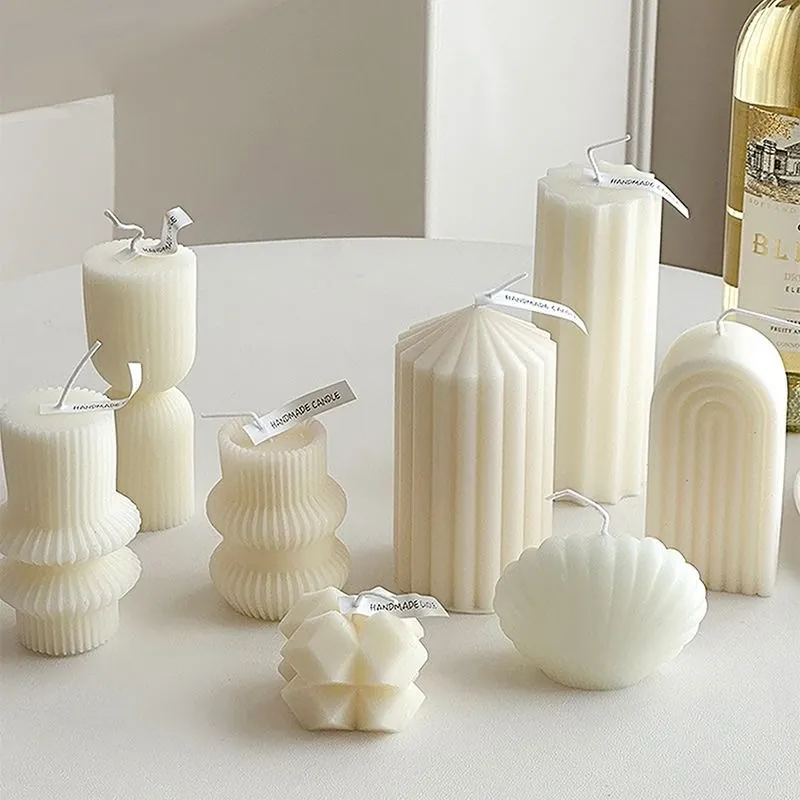 Tulip-Shaped Scented Candles