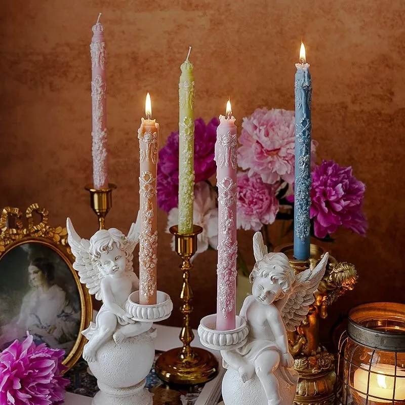 Tulip-Shaped Scented Candles