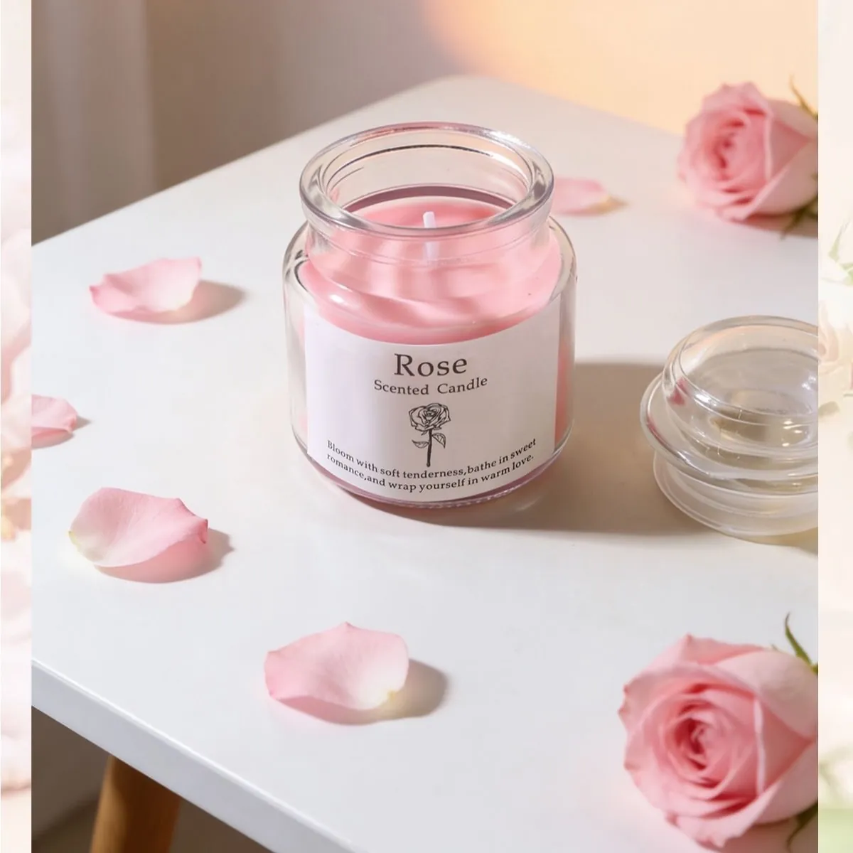 Tulip-Shaped Scented Candles
