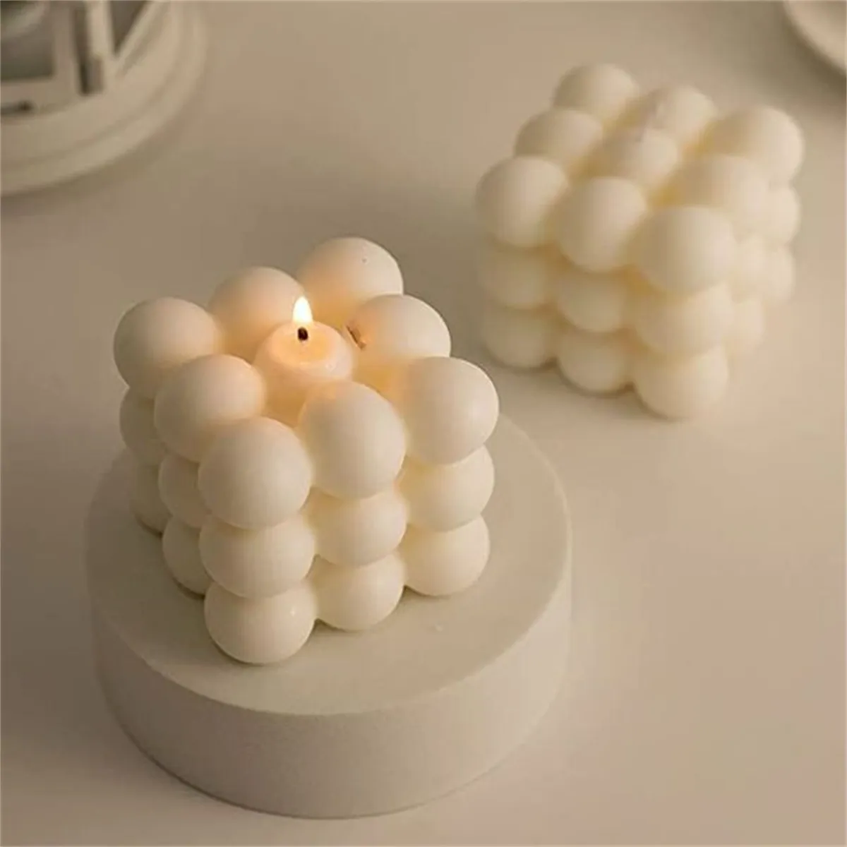 Tulip-Shaped Scented Candles