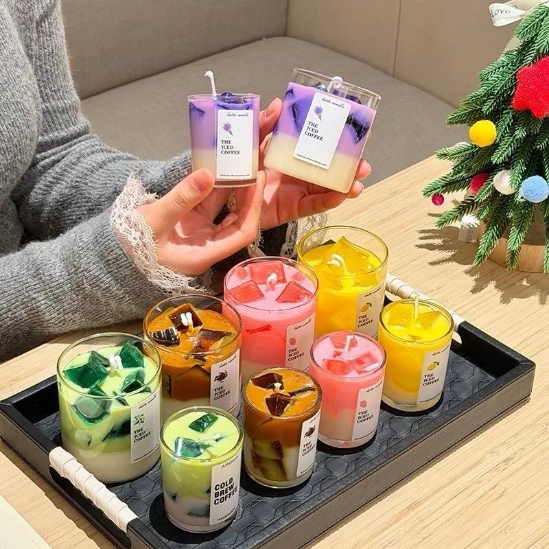 Tulip-Shaped Scented Candles
