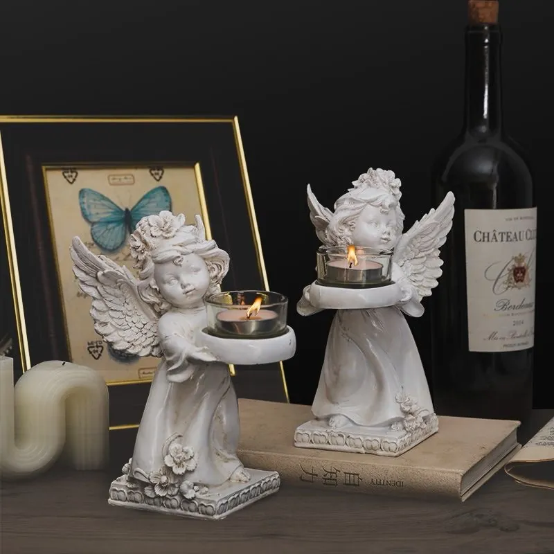 Frosted Pink Candle Holder