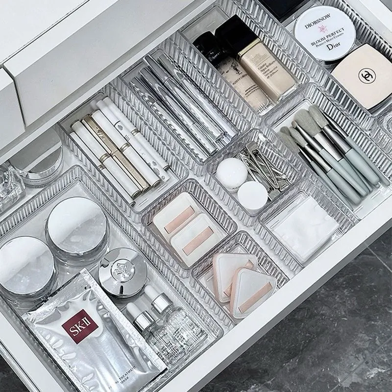 Floral Design Cotton Pad Storage Case