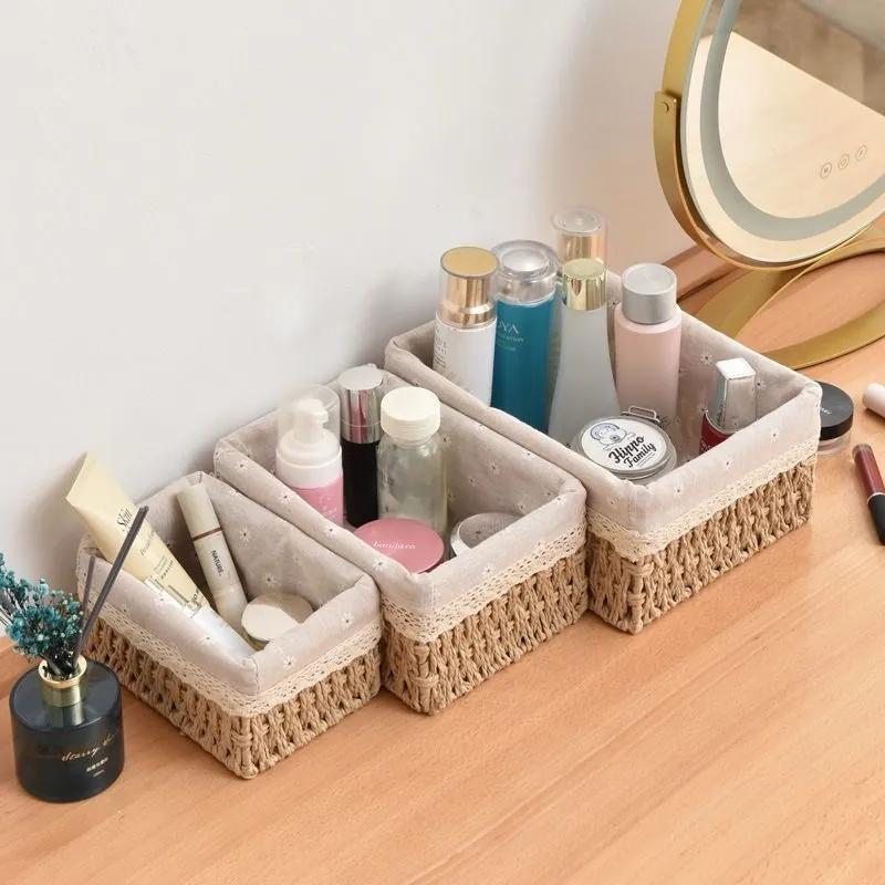 Floral Design Cotton Pad Storage Case