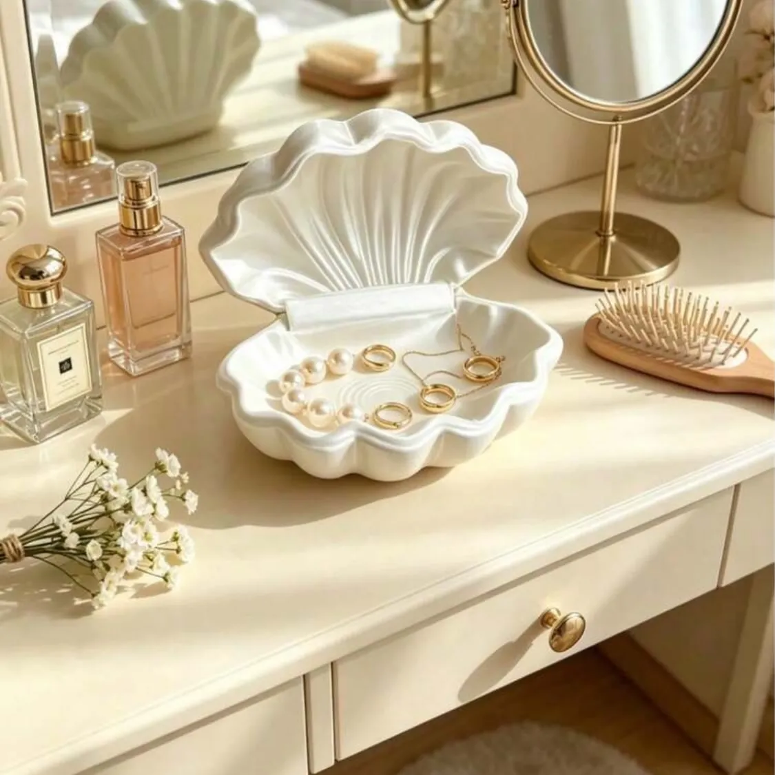 Swan-Shaped Jewelry Bowl