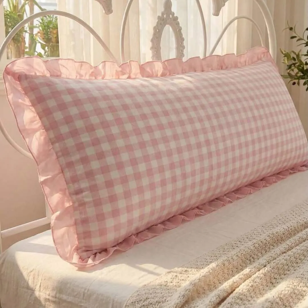 Satin Ruffled Pillowcases