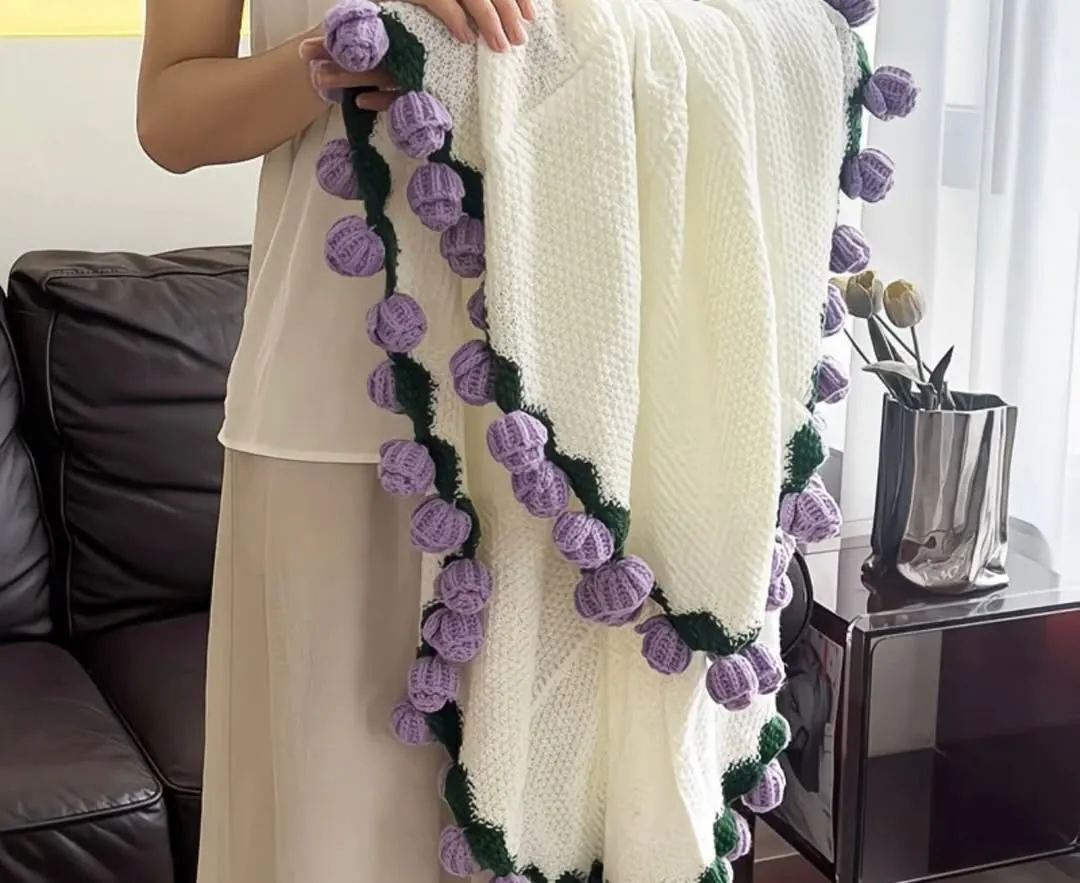 Crocheted Flower Bouquet