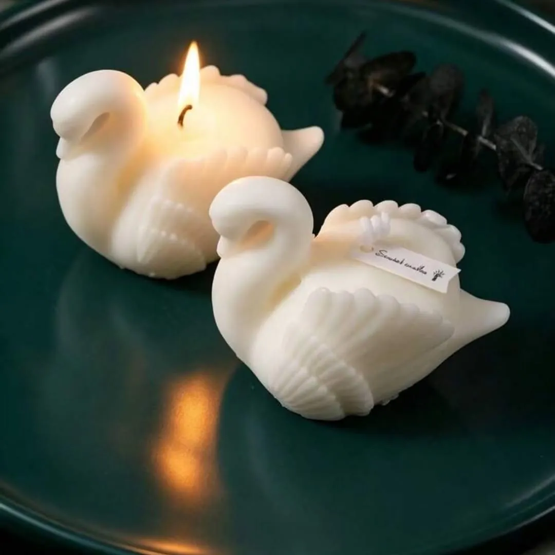 Swan Candle Holder