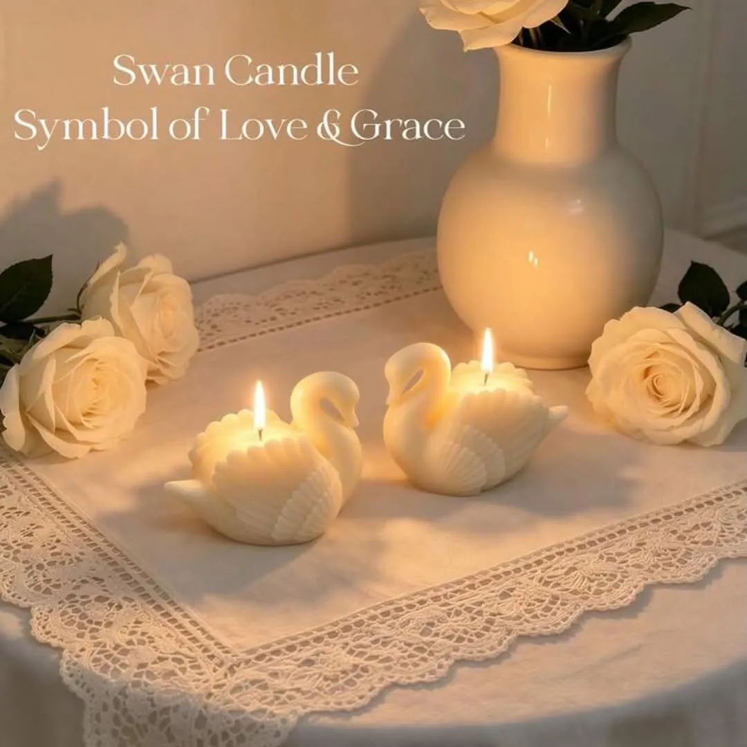 Swan Candle Holder