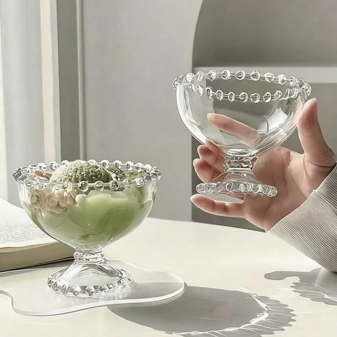 Flower-Shaped Dessert Bowls