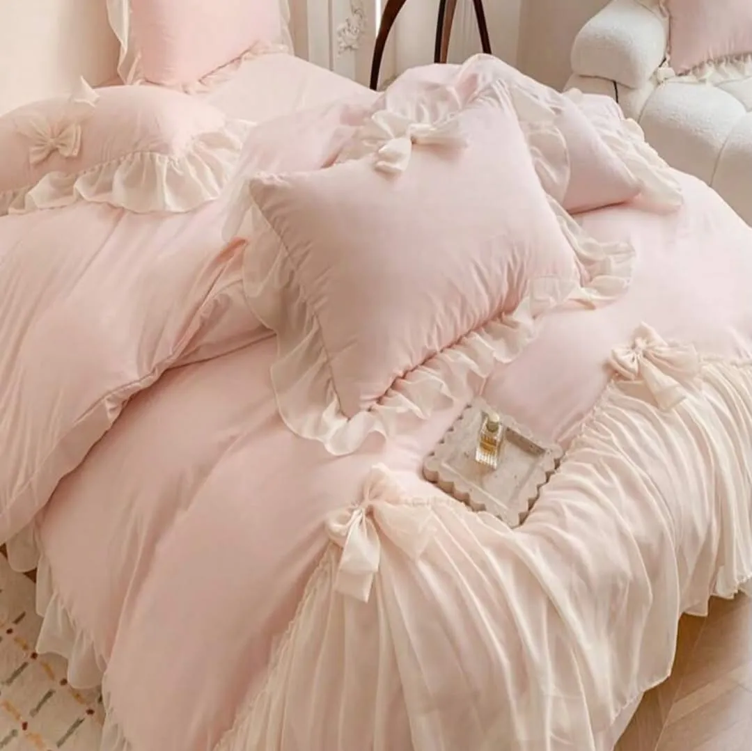 Luxury Ruffled Bedding Set