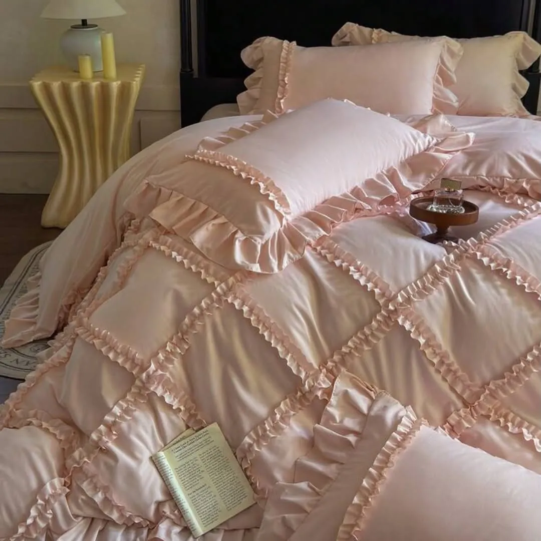 Luxury Ruffled Bedding Set