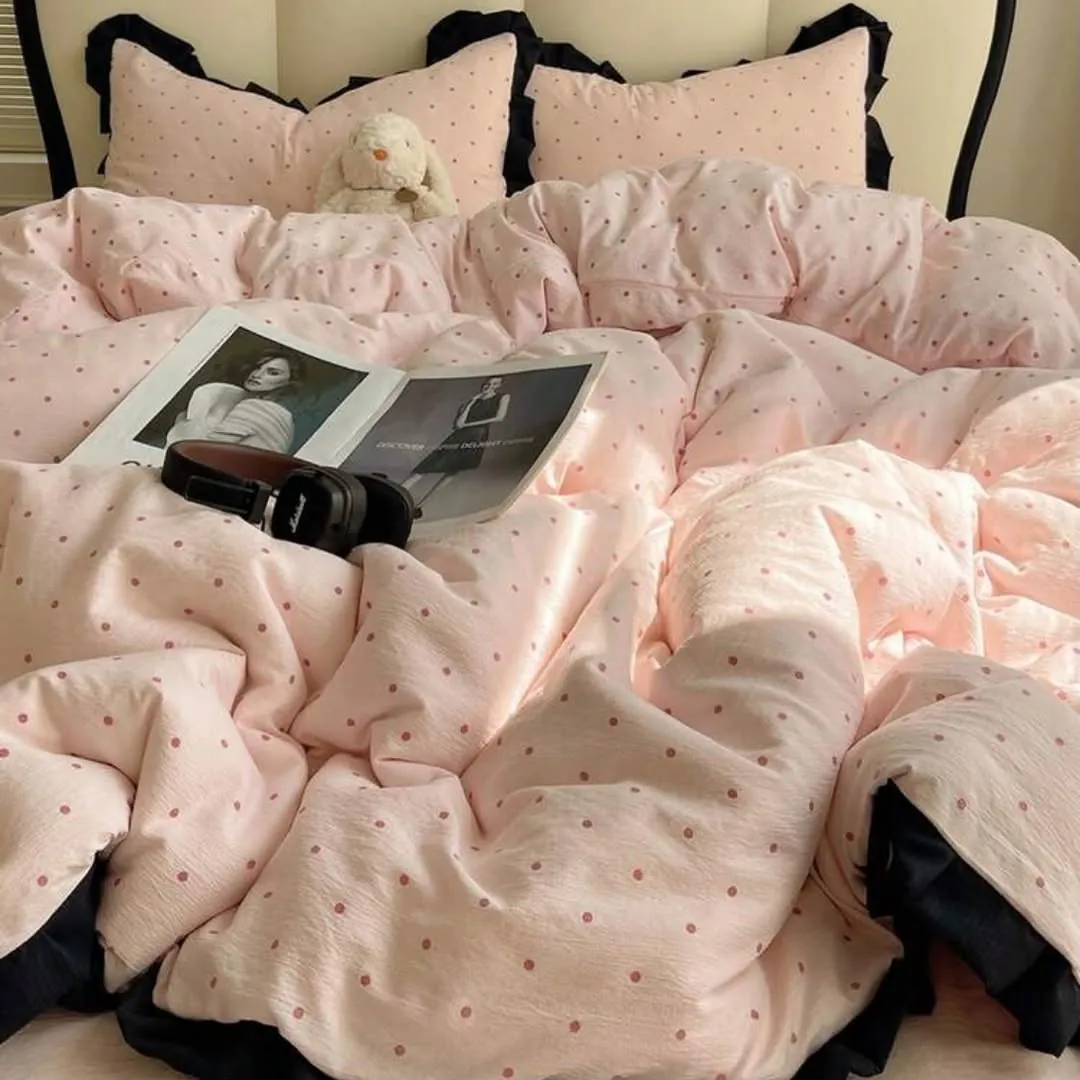 Luxury Ruffled Bedding Set
