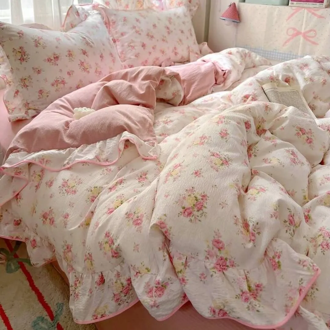 Luxury Ruffled Bedding Set
