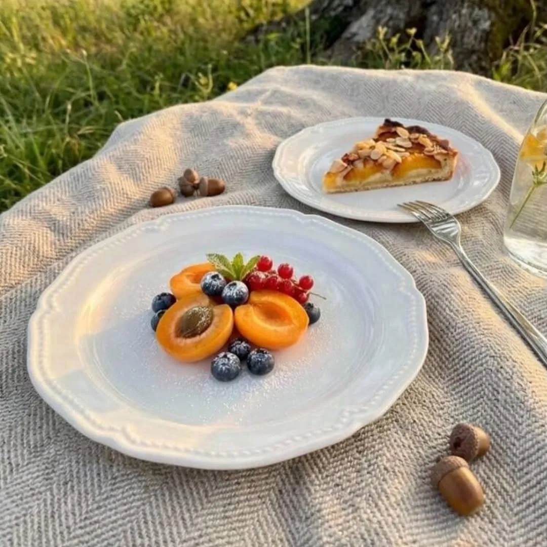 Floral Decorative Ceramic Plate