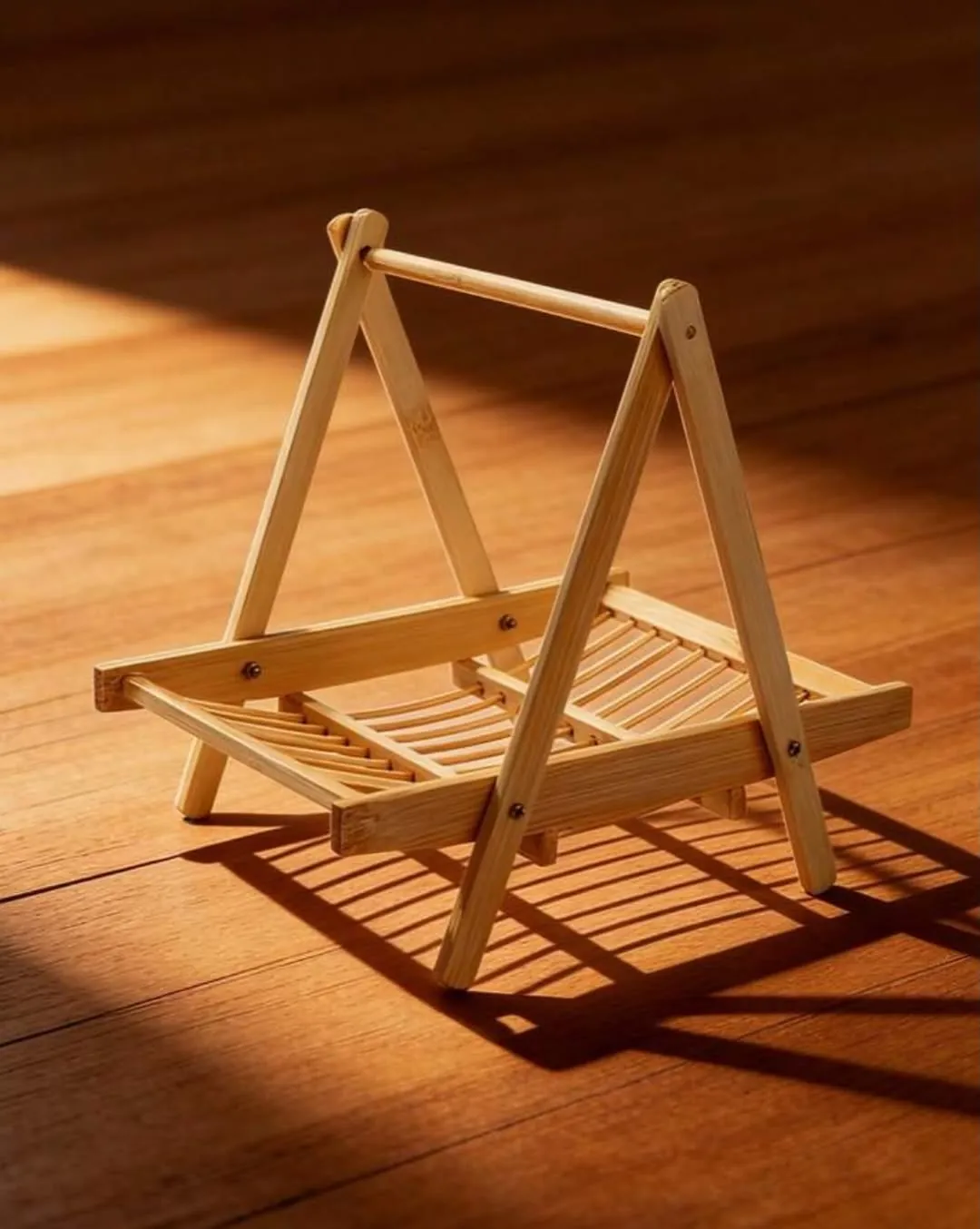 Tiered Bamboo Treat Stand