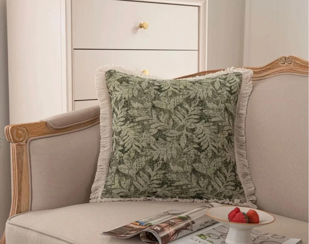 Decorative Floral Throw Pillows