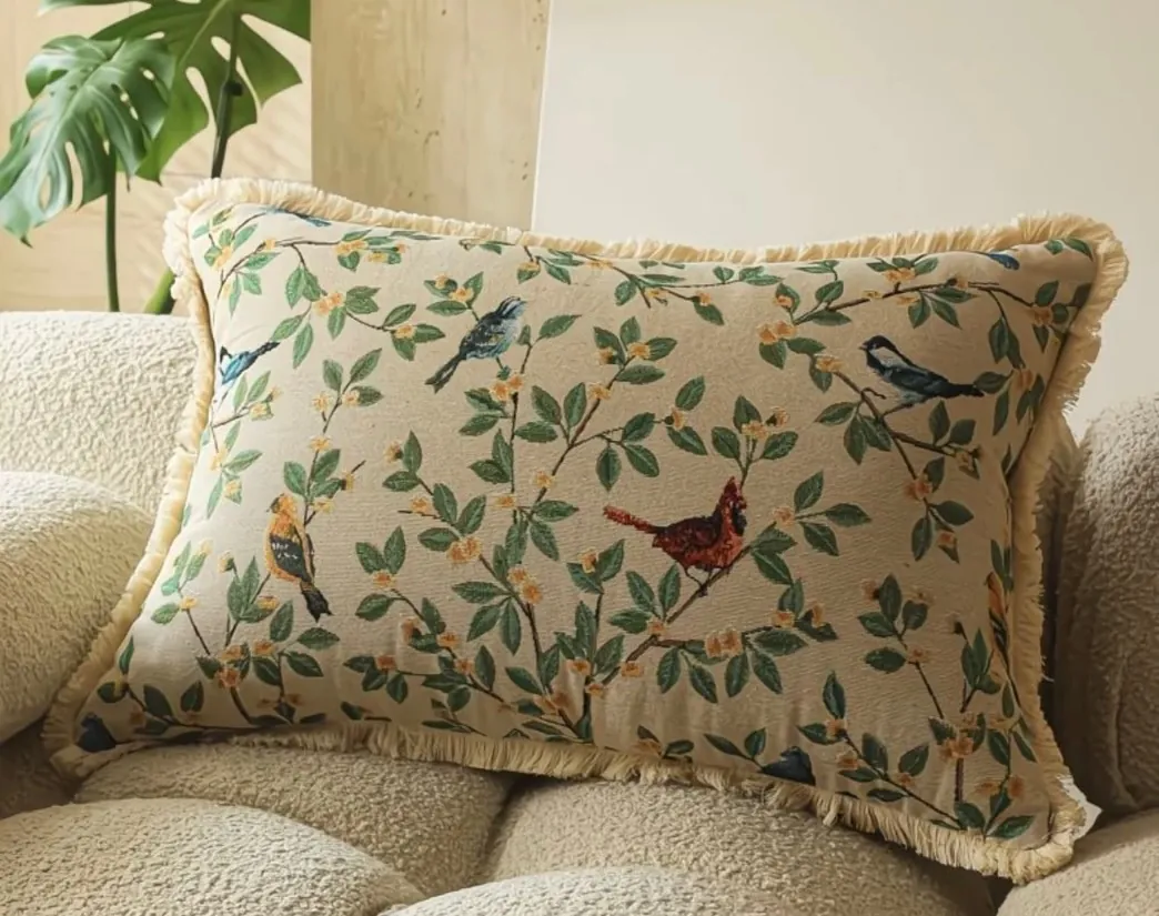 Decorative Floral Throw Pillows