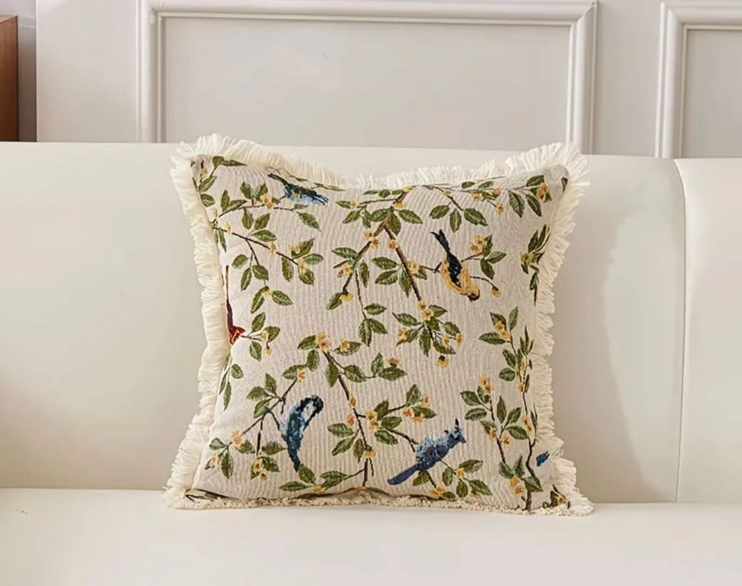 Decorative Floral Throw Pillows