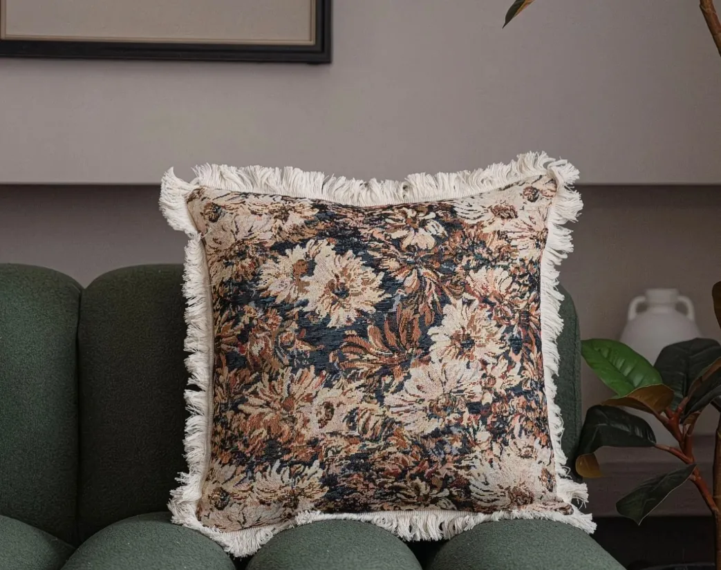 Decorative Floral Throw Pillows