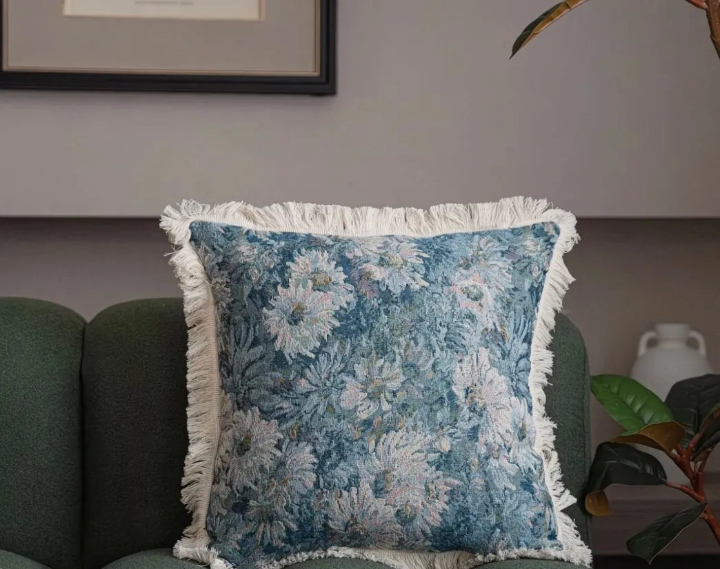 Decorative Floral Throw Pillows