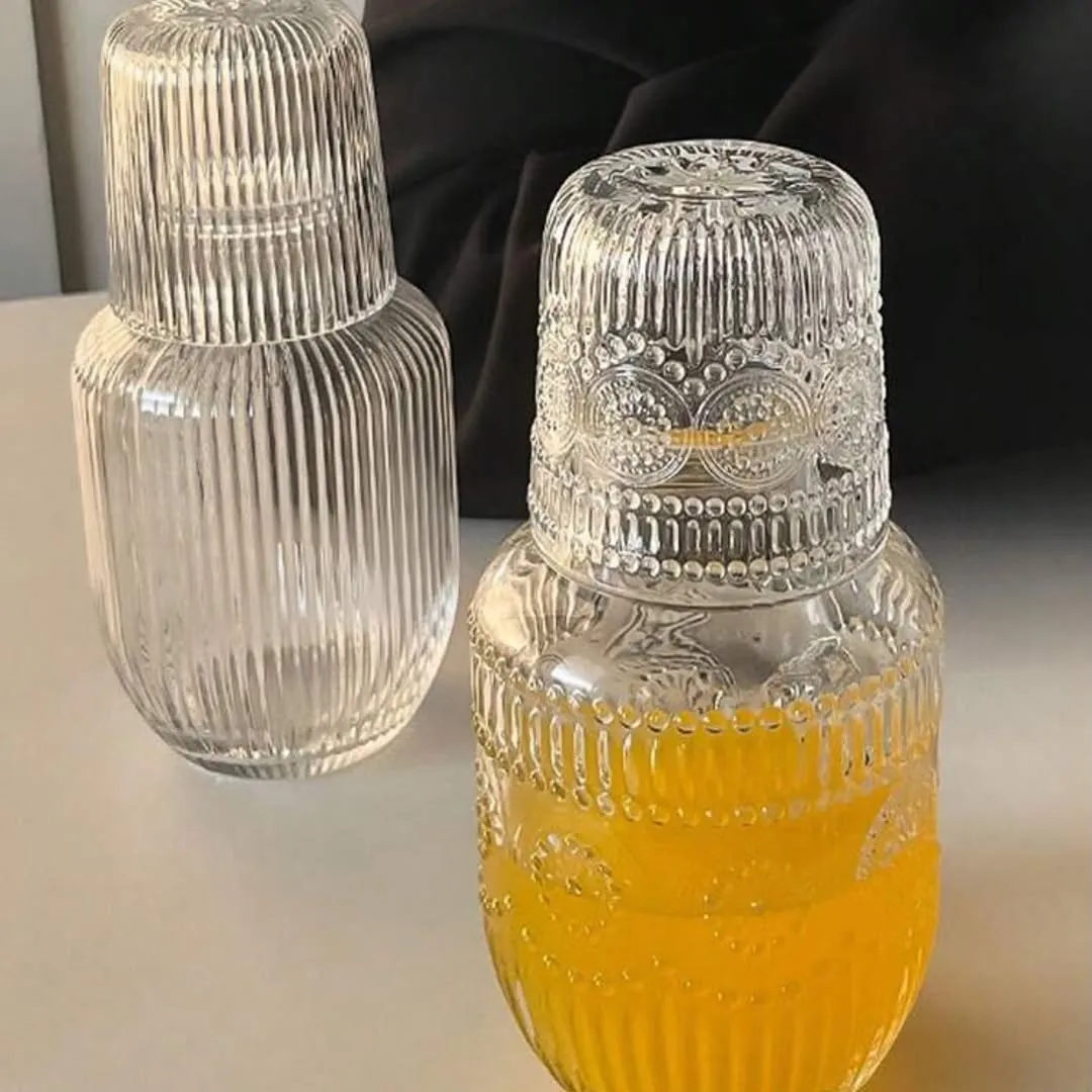 Decorative Glass Water Carafe