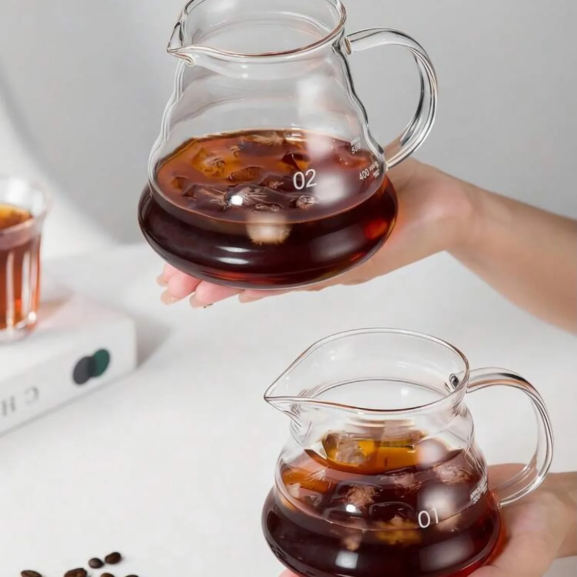 Glass Tea Pitcher with Infuser