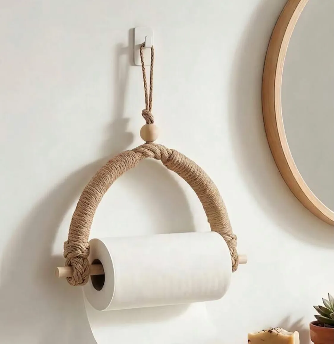 Rope Toilet Paper Holder